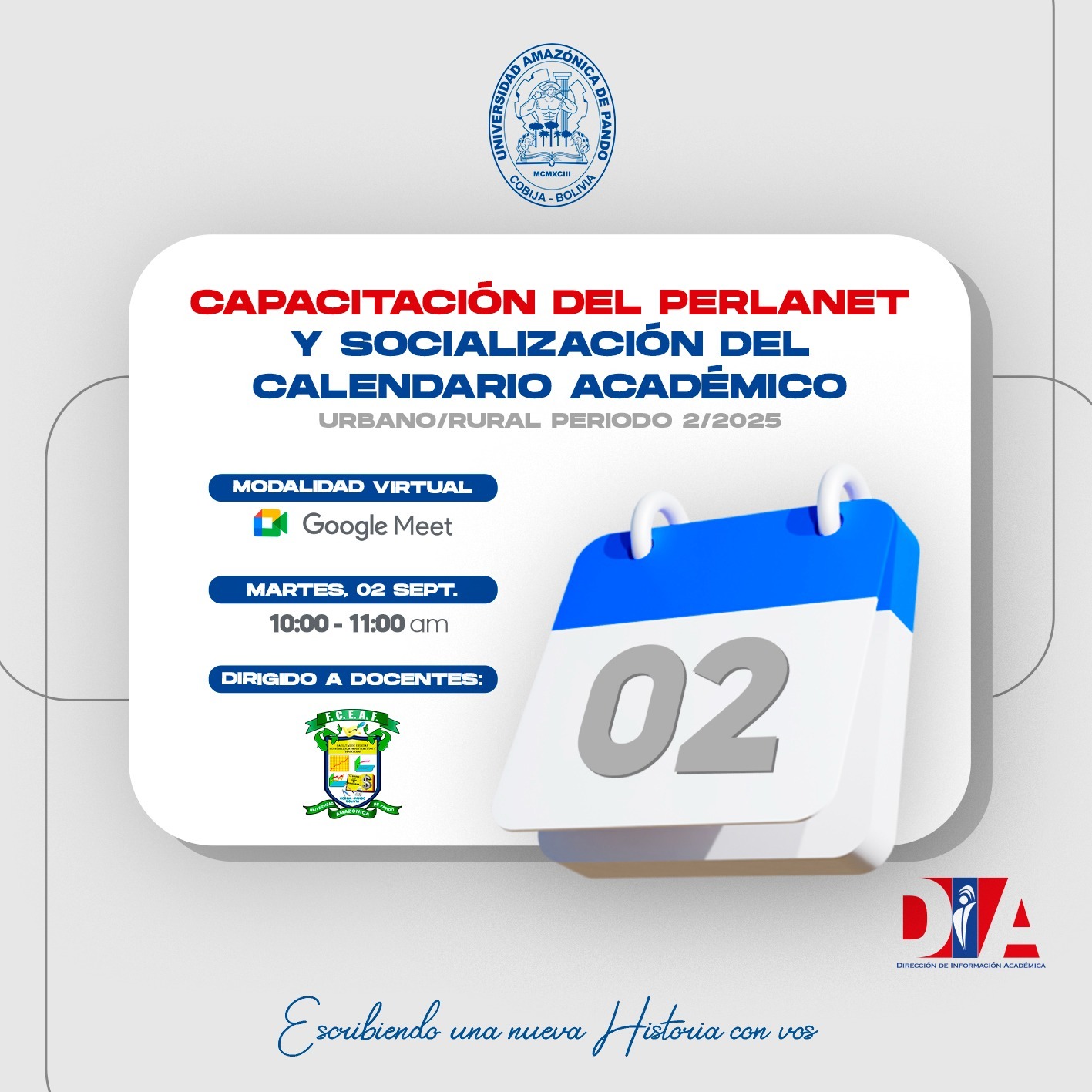 CAPACITACION DEL PERLANET Y SOCIALIZACION DEL CALENDARIO ACADEMICO